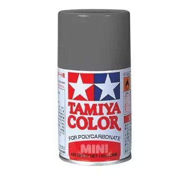 Спрей для поликарбоната Tamiya, яркая оружейная краска для моделей 86063 PS-63