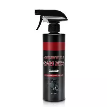 Спрей для полировки салона автомобиля 500 мл очиститель салона автомобиля защитный спрей для кожи автомобиля омывающая жидкость CHINA