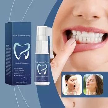 Спрей для полости рта, свежее дыхание, чистые зубы, уход за гигиеной полости рта, свежий спрей 30 мл