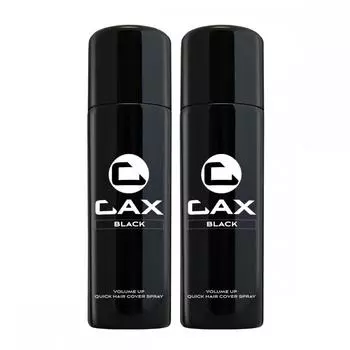 Спрей для придания объема волосам CaX 100 г X 2 Black