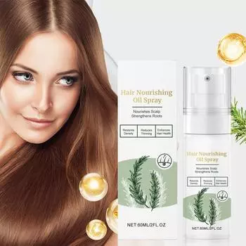 Спрей для роста волос Hair Growth Stimulates Hair Follicles And Promotions,60ML One Size белый