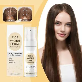 Спрей для роста волос Легкий Без остатка Освежающий Кондиционирующий Питательный Серум 60мл One Size белый