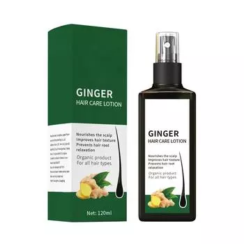 Спрей для роста волос Лосьон для ухода за жесткими волосами Повреждение волос головы 120 мл One Size чёрный