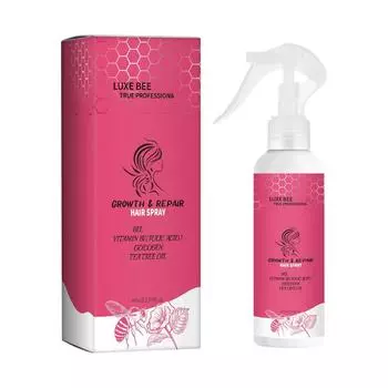 Спрей для роста волос травяной питательный увлажняющий спрей для корней волос для кожи головы способствует росту волос 60 мл One Size розовый