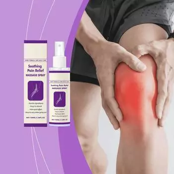 Спрей для снятия боли и массажа Успокаивающий спрей Уход за дискомфортом в суставах Активирующий массажный спрей Спрей для снятия боли в коленных суставах(100мл