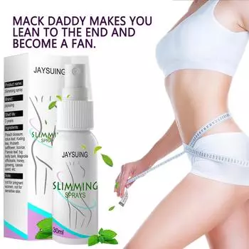 Спрей для сжигания жира Jaysuing, устранение целлюлита, эластичность кожи, расщепление жира, массаж, улучшение сжигания кожи, спрей для похудения, потеря веса, 30 мл 30ml