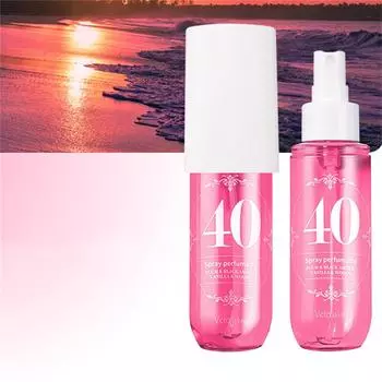 Спрей для тела для волос для женщин, длительный фруктовый спрей для тела, аромат для тела для самых одаренных, увлажняющий кожу, 90 мл One Size