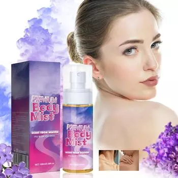 Спрей для тела, осветляющий, увлажняющий, туалетная вода-спрей, придает привлекательность, 100 мл белый