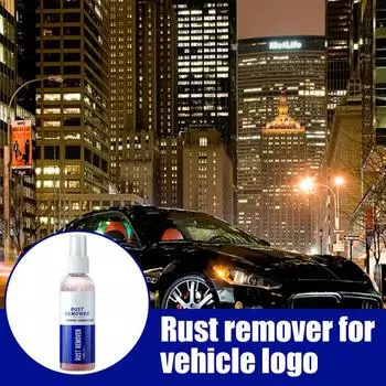 Спрей для удаления ржавчины, многоцелевое средство для удаления ржавчины на колесах, 80 мл, полировка и очистка, автотехническое обслуживание, чистящее средство на основе железного порошка CN