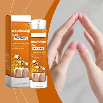 Спрей для ухода за ногтями Спрей для ногтей Успокаивающий спрей для ногтей Укрепляет ногти для уменьшения ломкости, 20 мл One Size белый