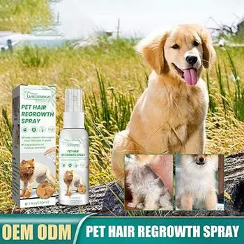 Спрей для ухода за волосами домашних животных, 30 мл, против выпадения, против слипания волос, для ухода за мехом, для восстановления поврежденных волос
