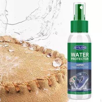 Спрей для защиты обуви, гидрофобное покрытие, водонепроницаемое пятно от воды для обуви,