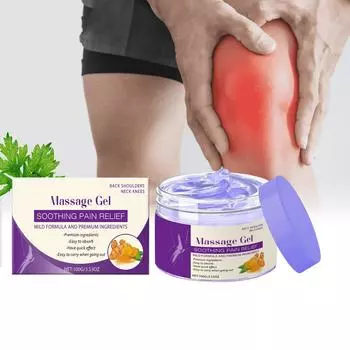 Спрей-гель для лечения суставов Уход за болью в суставах Bee Gel Спрей для лечения суставов Для шеи, колен, плеч, талии, ног 100 мл One Size жёлтый