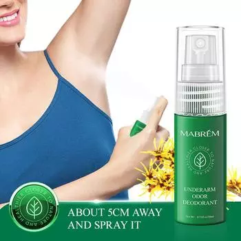 Спрей MABREM Aroma удаляет неприятный запах и потный парфюмерный спрей для стойкого аромата 1pcs