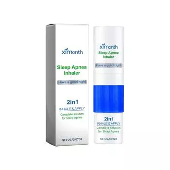 Спрей от храпа Раствор от храпа помогает открыть горло и проходы Ингалятор для сна эффективно останавливает храп 2 мл белый