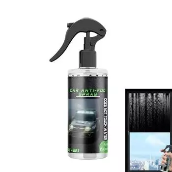 Спрей против запотевания для лобового стекла, эффективный, быстрый, многофункциональный, 150 мл, автомобильный спрей для улучшения вождения