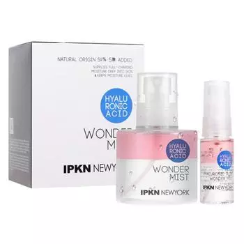 Спрей с гиалуроновой кислотой IPKN Hyaluronic Acid Wonder Mist 170 мл + портативный флакон 50 мл, 1 набор