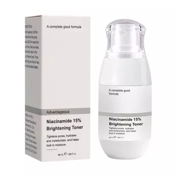 Спрей с ниацинамидом Увлажняющий, увлажняющий, осветляющий тон кожи Освежающий тоник с ниацинамидом 50 мл One Size