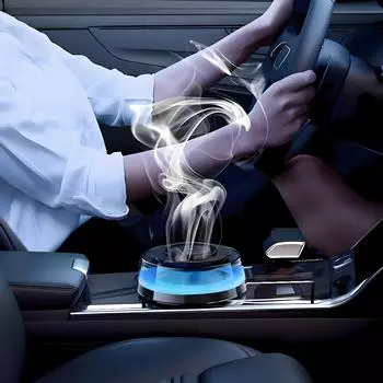 Спрей умный автомобильный освежитель воздуха ароматерапия арома диффузор 15 Вт магнитное беспроводное зарядное устройство автомобильный ароматизатор автоматическая дезодорация украшения аксессуары 1PC Essential oil box