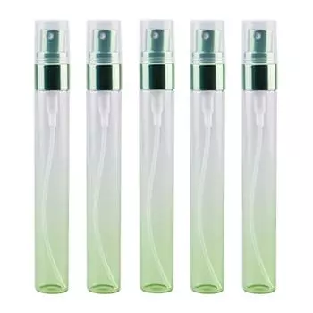 Спрейер Стеклянный Градиентный Цвет Бутылки-спреи Многоразовая Бутылка Атомайзер для Духов Флаконы для Духов зелёный