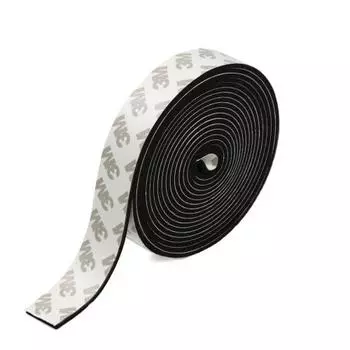 Sprenno Flat Rubber EPDM клейкая лента Толщина 2 мм x Ширина 20 мм Длина 2 м Материал губчатой подушки Звукоизоляция Виброизоляция Эффект (1)