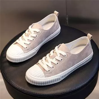 Spring 2025 new leather little white shoes women s flat-bottomed leisure sports single shoes women s soft-soled women s shoes trend 35