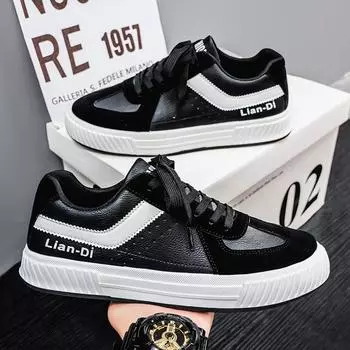 Spring 2025 New Student Men s Board Shoes Street Men s Shoes Fashion Casual Shoes Versatile Sports Trend Single Shoes 39