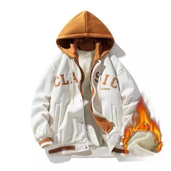 Бейсбольная куртка в гонконгском стиле для весны и осени, мужская повседневная красивая модная свободная куртка, мужская универсальная бархатная куртка S