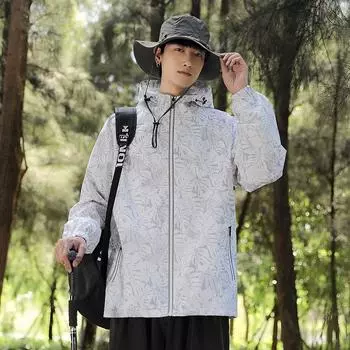 Весенне-осенняя куртка для мужчин и женщин, весенне-осенняя новая ветрозащитная куртка для альпинизма на открытом воздухе, свободная куртка для пары, куртка с капюшоном S