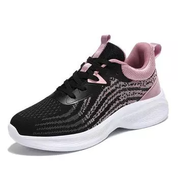Spring and autumn low top mesh cloth surface lightweight breathable women walking casual sports shoes student training shoes 35