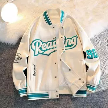 Spring and Autumn New Baseball Jacket Men Korean Style Jacket Men s Top Teen Long Sleeve Sweatshirt Men M