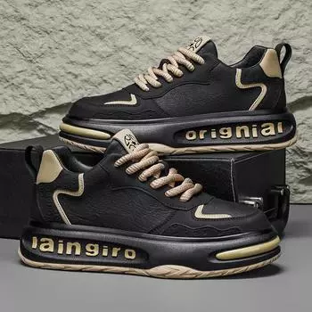 Spring and Autumn New Classic Men s Casual Sneakers Youth Thick soled Breathable Comfortable Running Shoes Zapatos para hombres 39