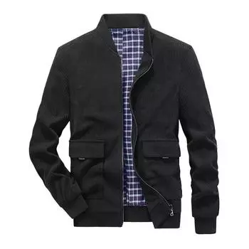 Весна и осень Новая куртка Мужская тонкая вельветовая куртка Верхняя мужская ретро-куртка Tooling M