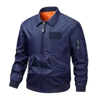 Spring and Autumn New Men s Casual Jacket Fashion Loose Loose Blouse Joker Jacket Men M