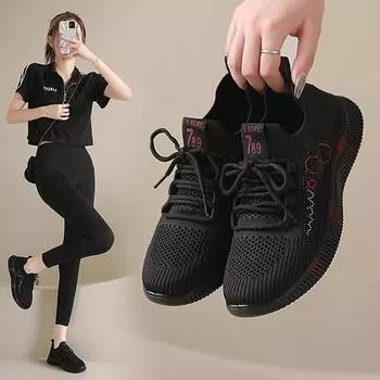 Spring and autumn new middle-aged and elderly mother shoes casual women s shoes sports shoes versatile, comfortable and lightweight soft-soled t 35