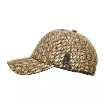 Spring and Autumn PU Hexagonal Gold Silver Baseball Cap Outdoor Sunscreen Sun Cap Casual Trend Cap золотой