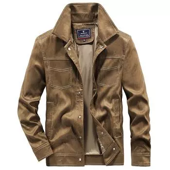 Весна и осень Спортивная ретро-куртка в гонконгском стиле Мужская верхняя повседневная свободная универсальная куртка мужская M