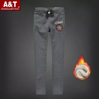 Spring and Autumn Thin Casual Pants for Women Silm Slim Looking Stretch Feet Pants Fleece-lined Thickening Exercise Pants Straight Sweatpants 203-02 dark gray thick M/28(Medium code)