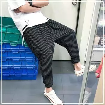 Spring and Autumn Trend Edition Hip Hop Style Drawstring High Waist Low Crotch Loose Oversized Haren Pants XXXXXL
