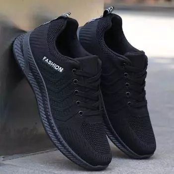 Spring and breathable mesh shoes casual board shoes boys trendy shoes deodorant sports shoes versatile canvas shoes black men s shoes 38 Standard Size