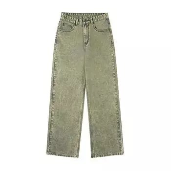 Spring and Summer American Retro Dyed Jeans Men s Loose Straight Versatile Casual Trousers S