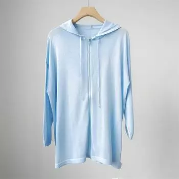Spring and Summer Ice Silk Knitted Cardigan Tencel Shawl Outer Match Air Conditioning Shirt Sun Protection Shirt Thin Outwear Women s Waistcoat 56 Summer One size(45.00 kg-65.00 kg can wear)
