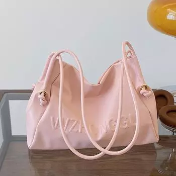 Spring and Summer Large Capacity Bag Women s 2025 New Fashion Shoulder Underarm Bag Premium Tote Bag хаки