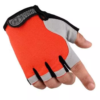 Spring and Summer Men s Mesh Fabric Breathable Bicycle Half Finger Outdoor Cycling Sport M