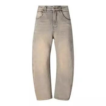 Spring and Summer New American Retro Washing Scimitar Elastic Jeans Trousers 29