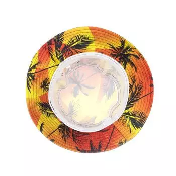 Spring and summer new satin holiday wind sun protection bucket hat basin hat big edge hat UV protection sun hat F зелёный