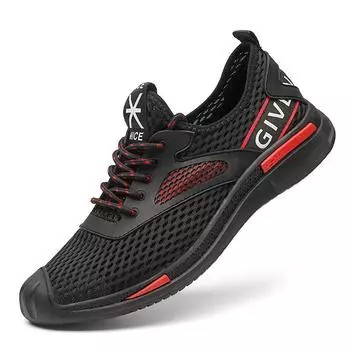 Spring and summer outdoor cross-country running shoes men s lightweight non-slip running shoes men s sports breathable mesh men s casual shoes 38