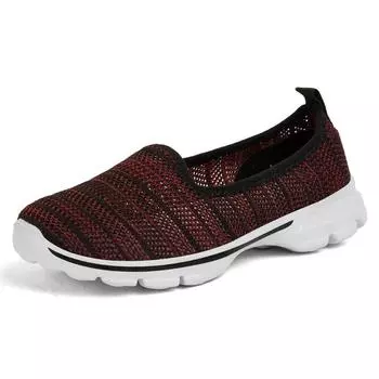 Spring and summer single net breathable women s new lightweight casual sports shoes sandals large size non-slip walking flat 35