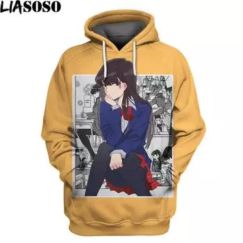 Spring Autumn 3D Anime Preppy Print Men Hoodies Men s Sweatshirt Long Sleeve Pullovers Fashion Harajuku Hip-Hop Oversized Tops XL