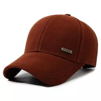 Spring Autumn Men s Outdoor Sports Baseball Cap Middle-Aged Cap кофейный